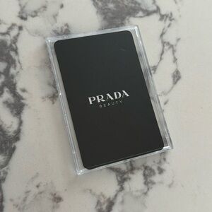 Prada Beauty Playing Card in Display Case